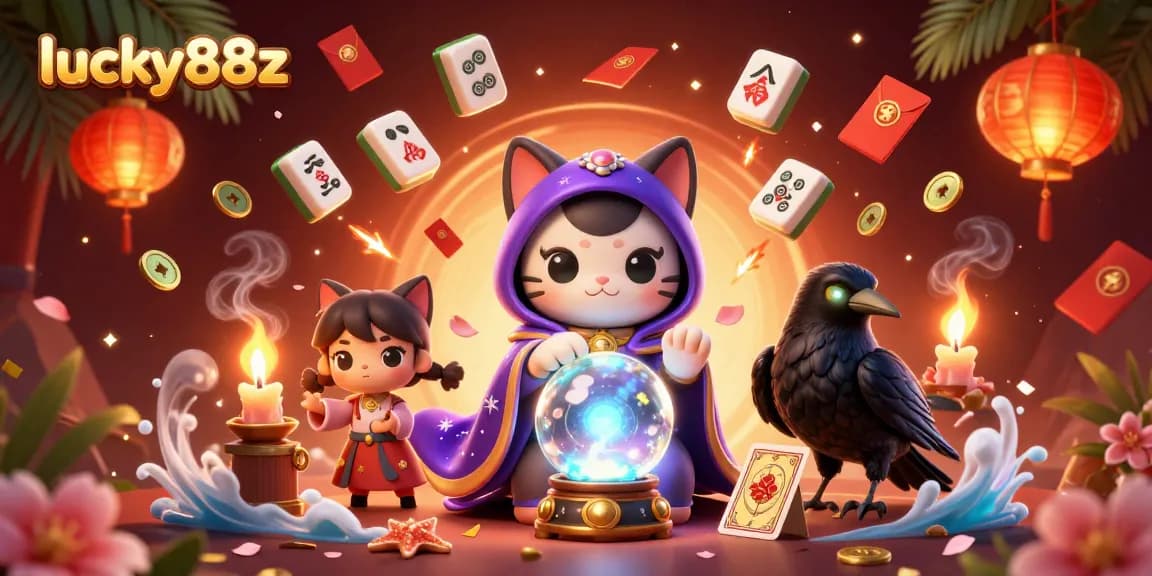 Engage in thrilling casino action with lucky88z featuring mystic elements and vibrant characters.