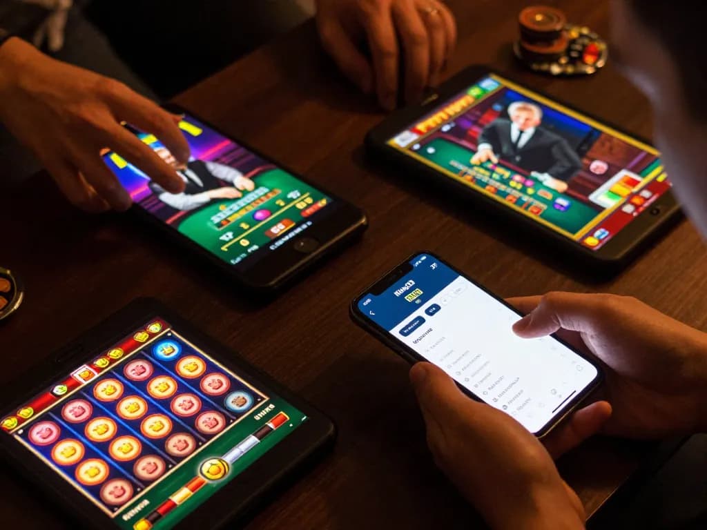 King33 mobile app interface showcasing engaging betting options for players at home