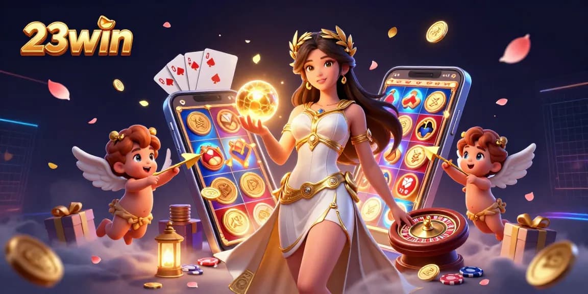 Play exciting games at 23win with dynamic slots and golden coin rewards.