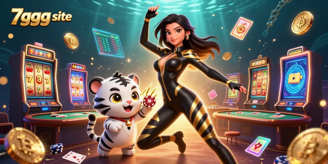 Experience thrilling wins with engaging games at the 7gggg site, featuring 3D animations and vibrant effects.
