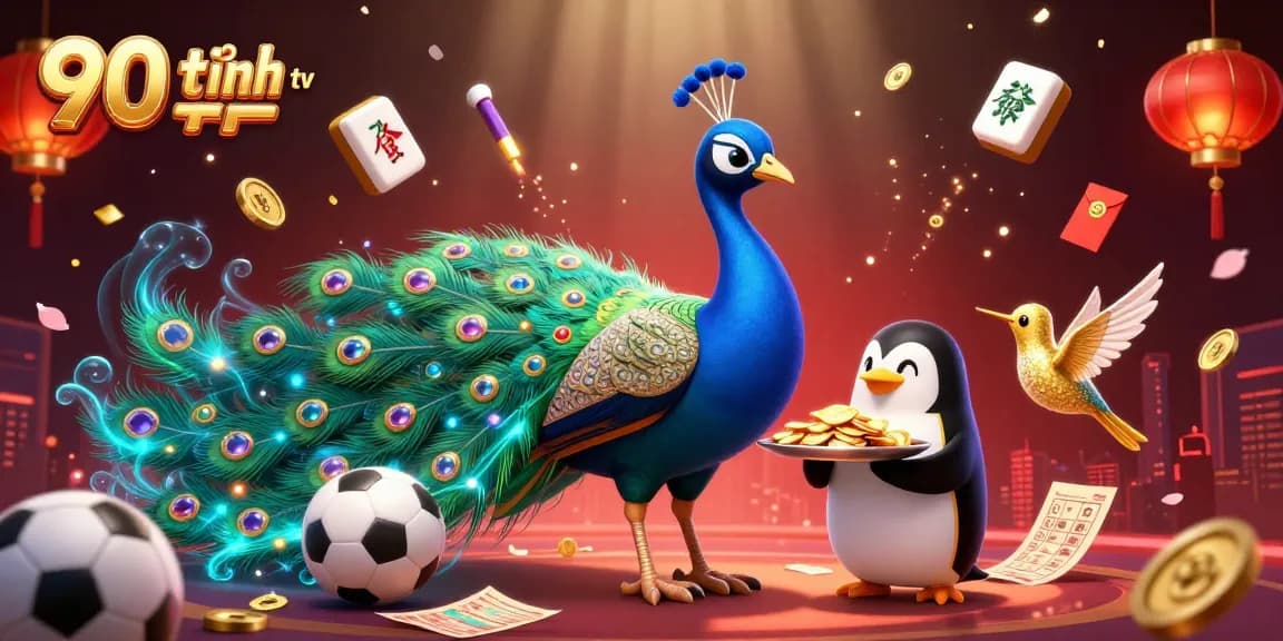 Bet on dynamic sports with 90 phút tv showcasing vibrant characters and engaging betting elements.