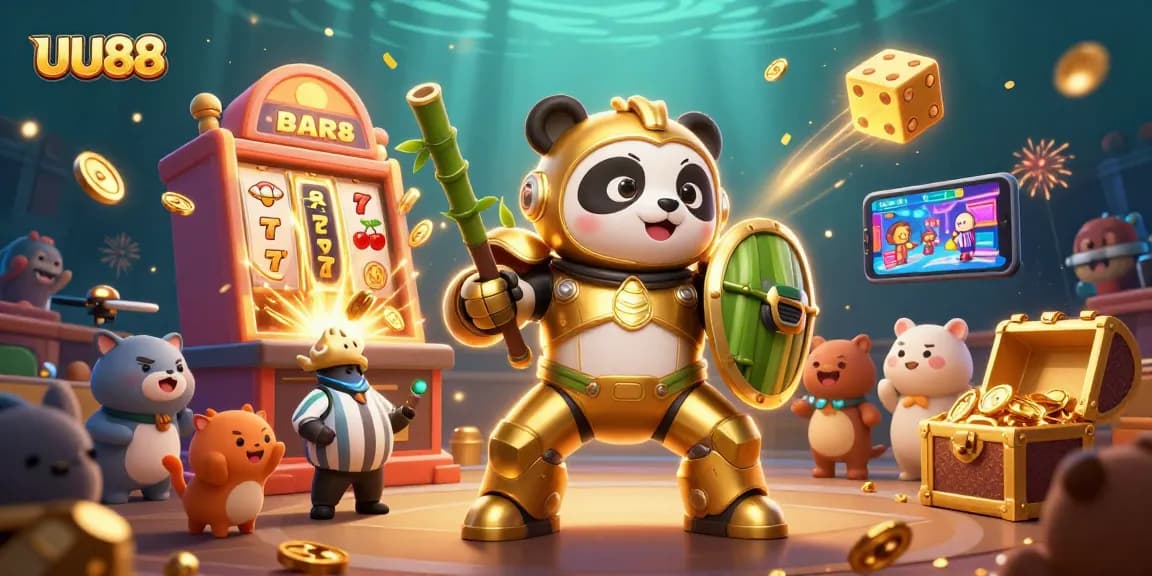 Join the excitement at UU88 with vibrant animated scenes of winning jackpots and thrilling games!