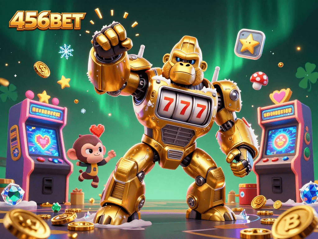 Play slots and win big at 456BET with vibrant gaming scenes and exciting mechanics.