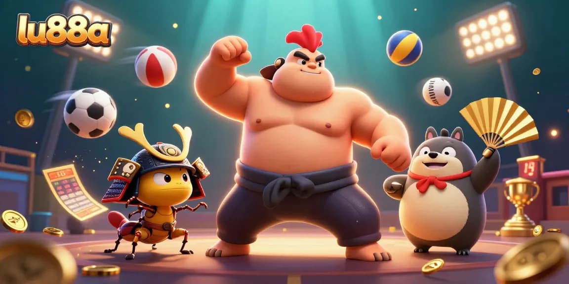 Experience thrilling gameplay at lu88a with dynamic characters and lively casino elements.