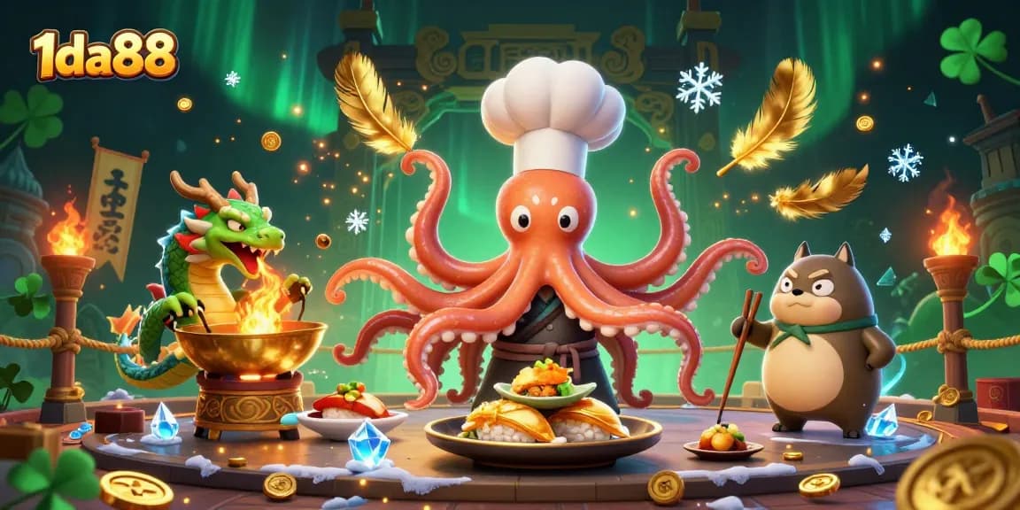 Engage with vibrant gaming experience at 1da88 featuring dynamic characters and rich casino elements.