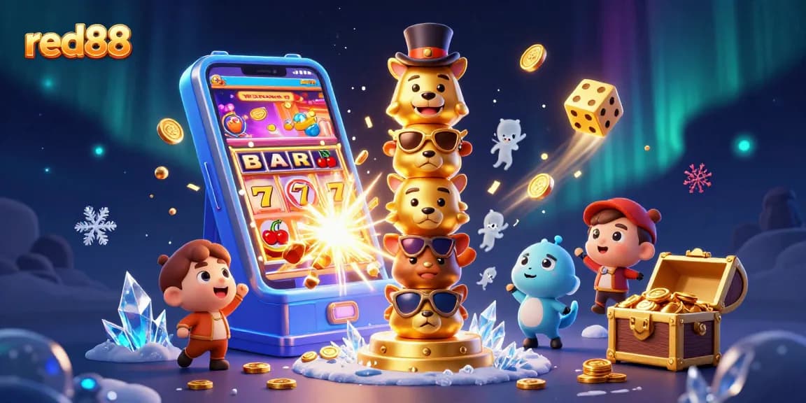 Spin jackpots with red88's vibrant totem and thrilling casino features bursting with excitement