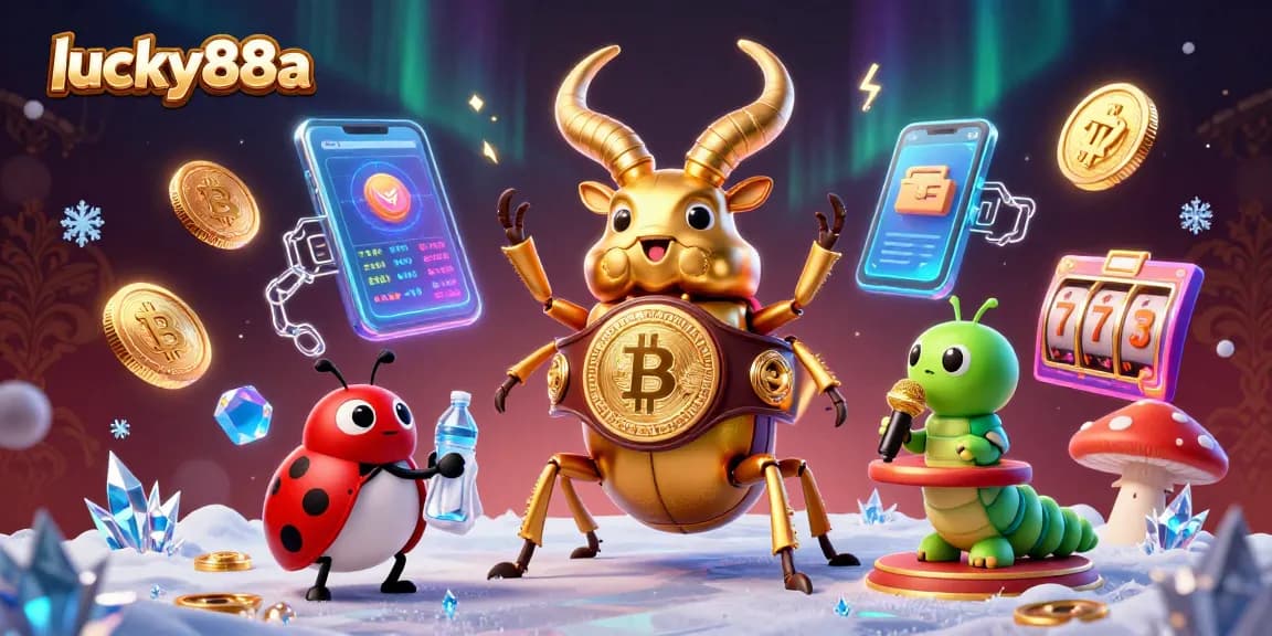 Place your bets and spin the reels with lucky88a in a vibrant casino showdown scene!