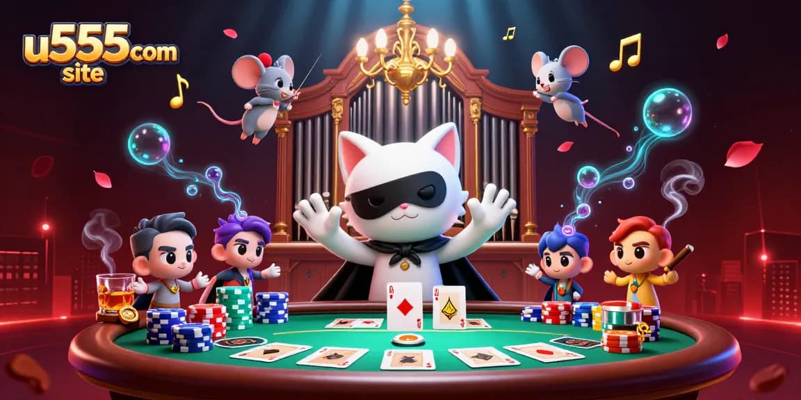 Engage in gameplay at the u555com site featuring rich casino elements and vibrant visuals.