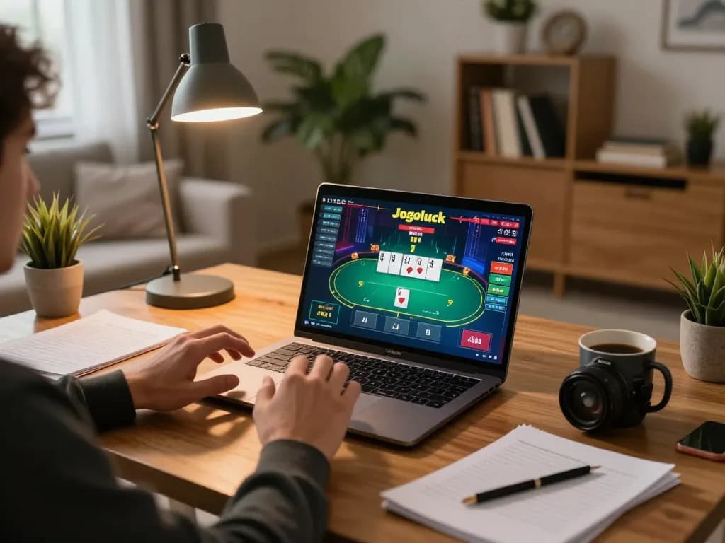 Engaging gameplay on Jogoluck's online poker platform while optimizing betting strategy