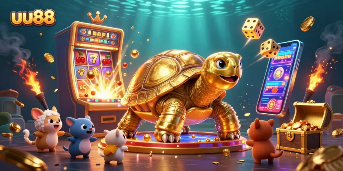 Experience exhilarating wins at uu88 with the colossal tortoise pinball machine and dynamic slot game elements.
