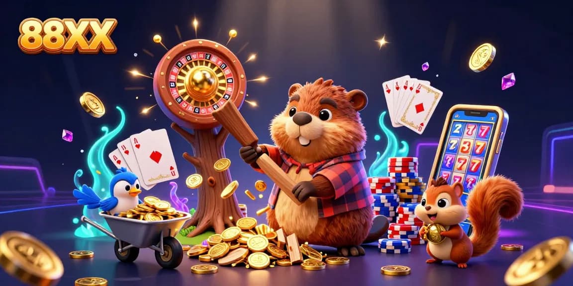 Experience thrilling adventures with 88XX featuring animated characters and captivating gaming elements.