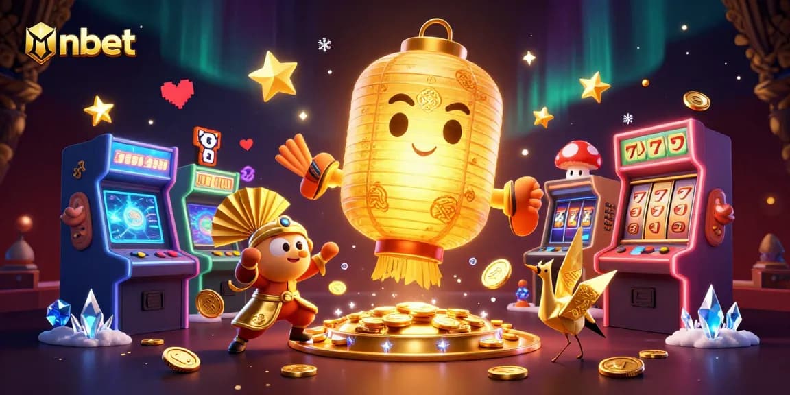 Engage with exciting nbet gaming through a vibrant 3D illustration of a lively casino scene.