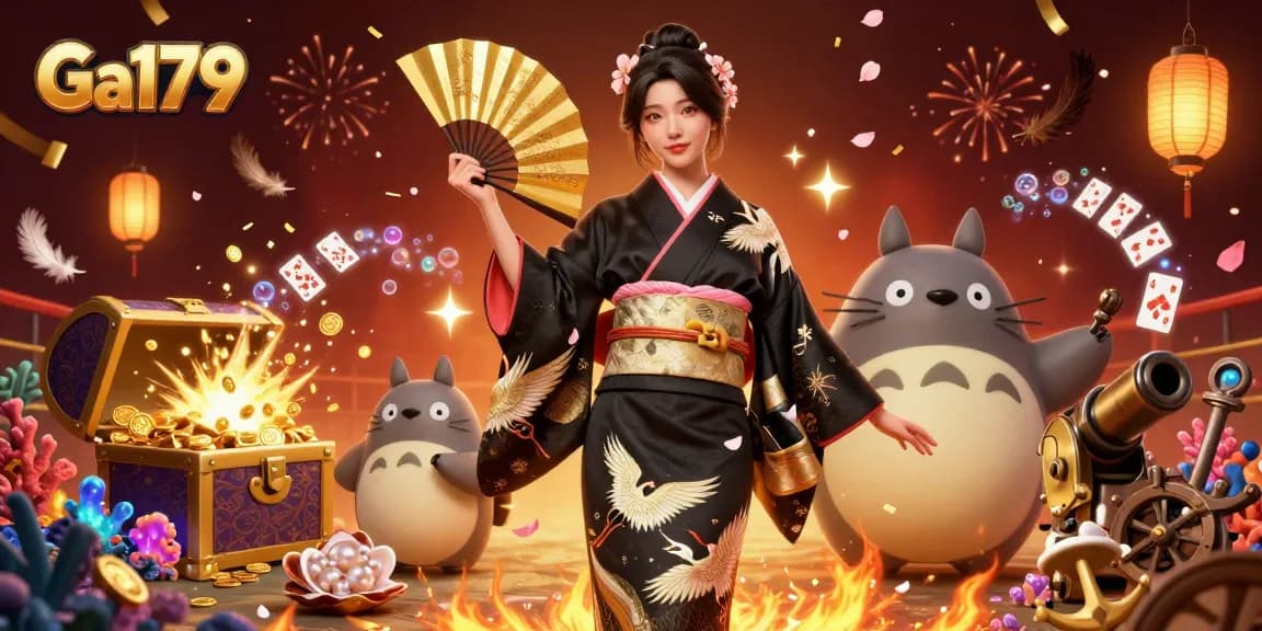 Engage in thrilling cockfighting action at Ga179 while enjoying vibrant visuals and unique gaming elements.