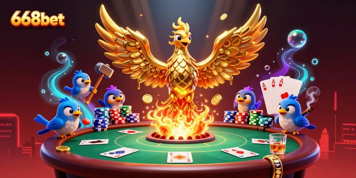 Experience thrilling gameplay at 668bet with dynamic scenes of casino excitement and rich graphical detail.