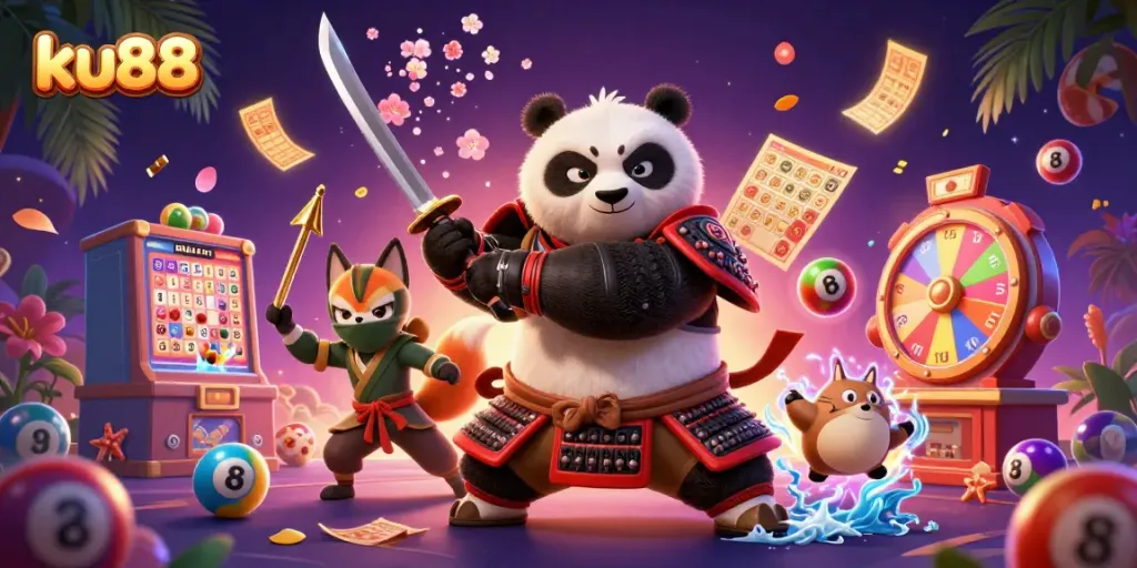 Experience thrilling gameplay at ku88 with exciting characters and dynamic casino elements.