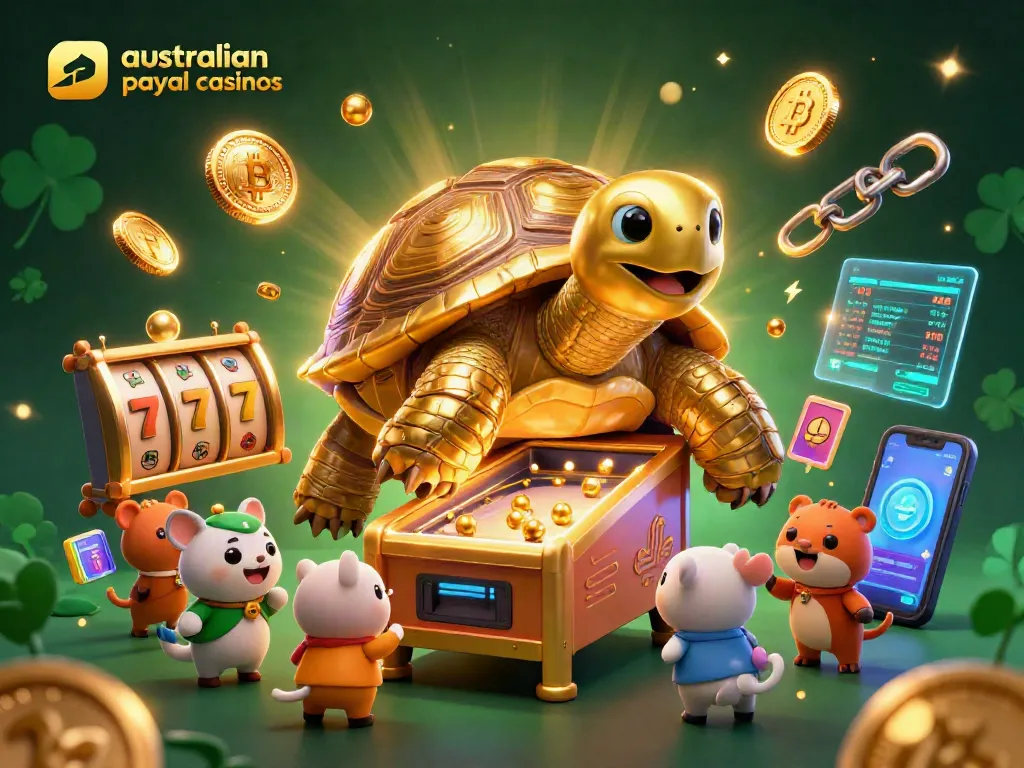 Join the adventure at australian paypal casinos with our colossal tortoise in a pinball scene brimming with excitement.