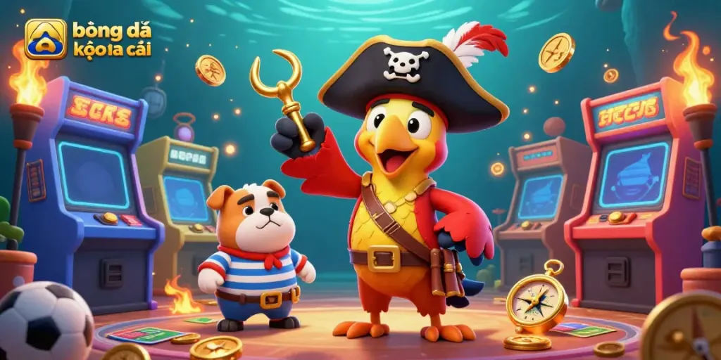 Engage with bóng đá kèo nhà cái while sports betting pirates lead a colorful adventure.