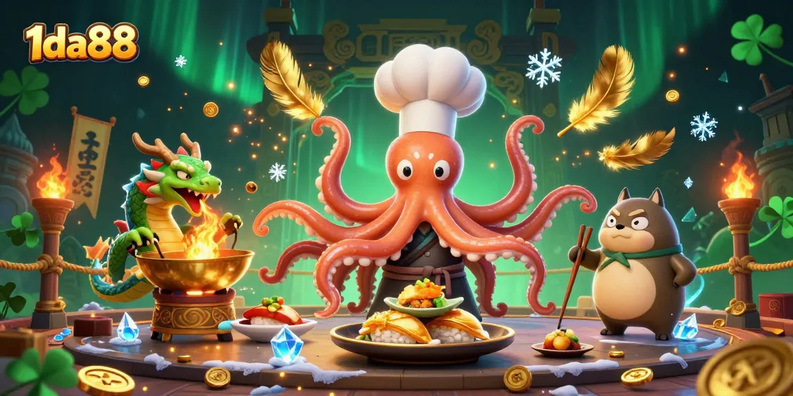 Engage with vibrant gaming experience at 1da88 featuring dynamic characters and rich casino elements.