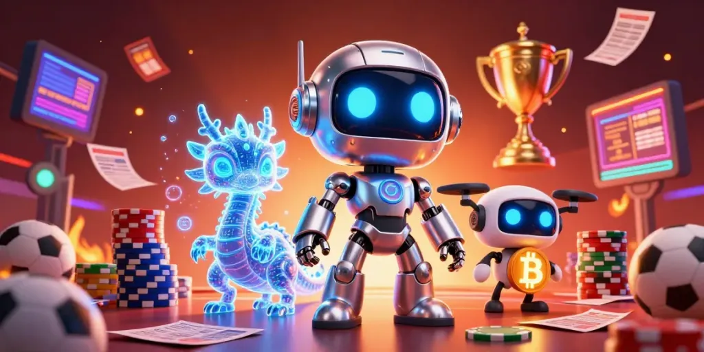 Place bets with da88 in an exciting sports betting scene featuring neon-lit characters and vibrant elements.