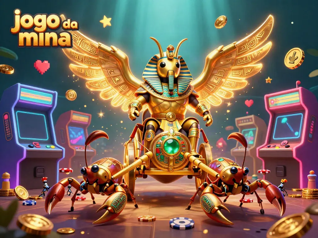 Play the engaging jogo da mina with colorful game elements and dynamic characters in a casino-themed setting.